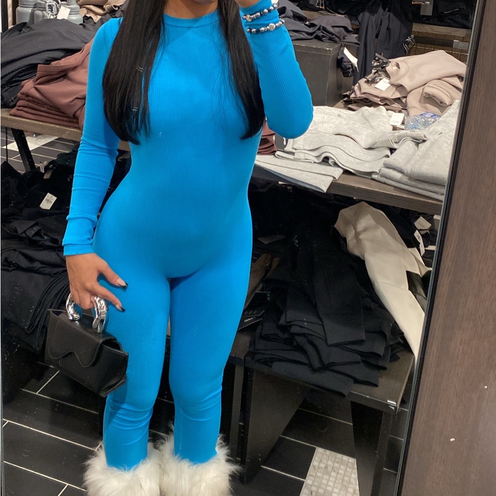 Blue Jumpsuit